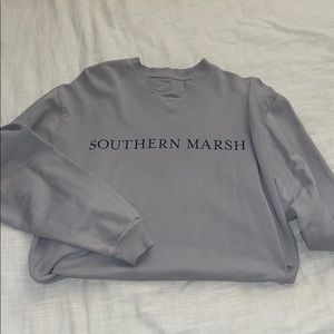 Southern Marsh Crew Neck Hoodie